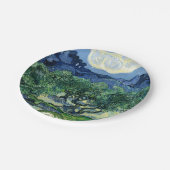 Van Gogh Das Olive Trees Landschaftsbild Pappteller (Schrägansicht)