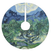 Van Gogh Das Olive Trees Landschaftsbild Polyester Weihnachtsbaumdecke (Vorderseite)
