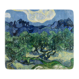Van Gogh Das Olive Trees Landschaftsbild Schneidebrett
