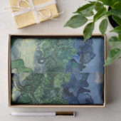 Van Gogh Das Olive Trees Landschaftsbild Seidenpapier (Geschenk)