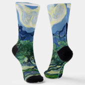 Van Gogh Das Olive Trees Landschaftsbild Socken (Gewinkelt)