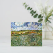 Van Gogh - Das Schlichte bei Auvers Postkarte (Stehend Vorderseite)