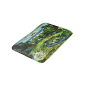 Van Gogh - Daubigny's Garden, 1890 Badematte (Schrägansicht)