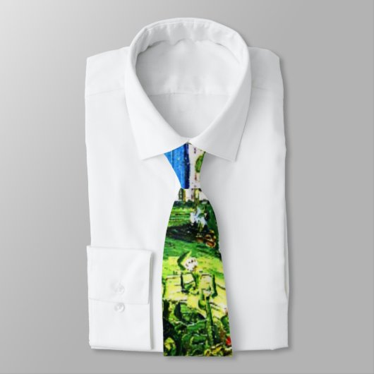 Van Gogh - Daubigny's Garden, 1890 Krawatte (Gebunden)