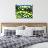 Van Gogh - Daubigny's Garden, Leinwanddruck (Insitu (Schlafzimmer))