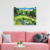 Van Gogh - Daubigny's Garden, Leinwanddruck (Insitu (Wohnzimmer))