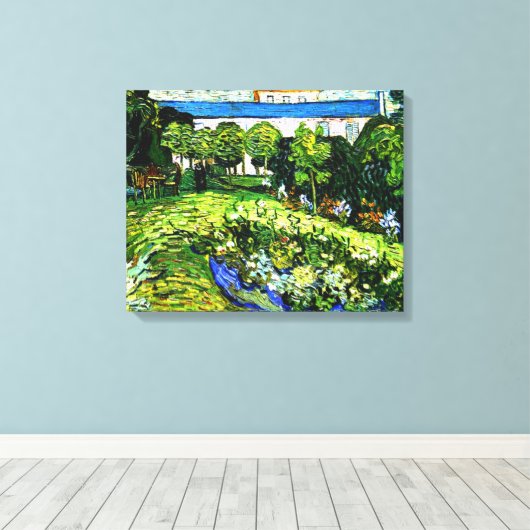 Van Gogh - Daubigny's Garden, Leinwanddruck (Insitu (Holzboden))
