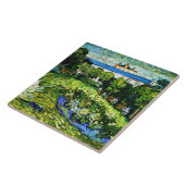 Van Gogh - Daubignys Garten, Fliese (Seite)