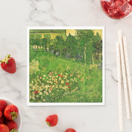 Van Gogh - Daubignys Garten, Serviette (Beispiel)