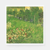 Van Gogh - Daubignys Garten, Serviette (Vorderseite)
