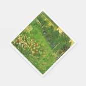 Van Gogh - Daubignys Garten, Serviette (Ecke)
