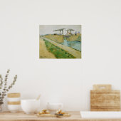 Van Gogh - De Brug Langlois Poster (Küche)