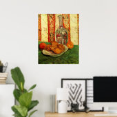 Van Gogh - Decanter und Zitronen auf einer Platte Poster (Heimbüro)