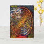 Van Gogh, der außerhalb des Kastens denkt Karte (Gelbe Blume)