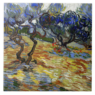 Van Gogh - Der Garten von Gethsemane Fliese