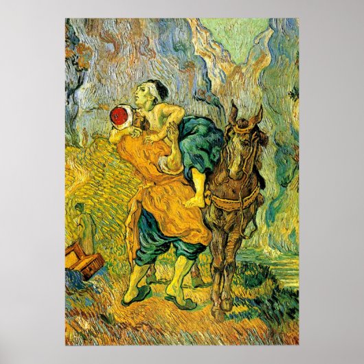 Van Gogh - Der gute Samariter Poster (Vorne)