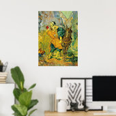 Van Gogh - Der gute Samariter Poster (Heimbüro)