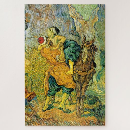 Van Gogh - Der gute Samariter Puzzle (Vertikal)