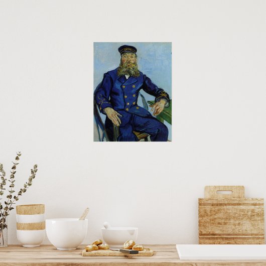 VAN GOGH - Der Postman Joseph Roulin Poster (Küche)