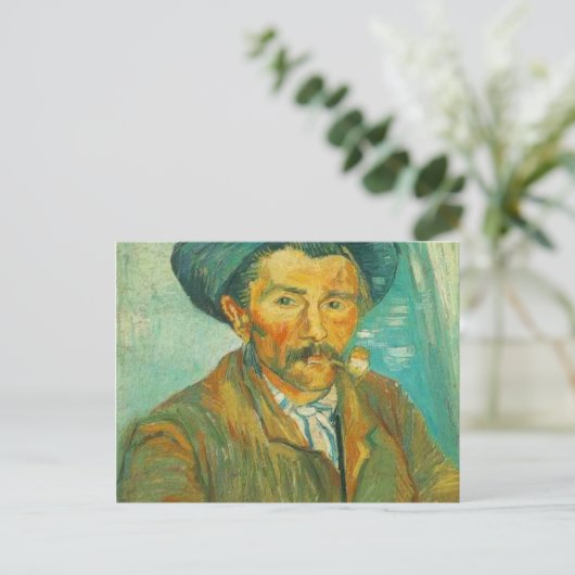 van gogh der Raucher Postkarte (Stehend Vorderseite)