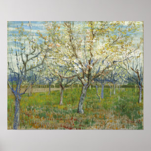 Van Gogh - Der rosa Obstgarten Poster