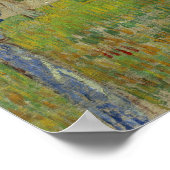 Van Gogh - Der rosa Orchard Poster (Ecke)