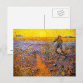 Van Gogh: Der Sämann Postkarte (Vorne/Hinten)