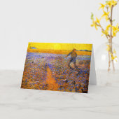 Van Gogh: Der Sower Karte (Gelbe Blume)