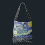 Van Gogh der sternenklare Nachtkreuz-Leichensack Tragetaschen Mit Langen Trägern<br><div class="desc">Funktionskunst von unserem Lieblingskünstler Van Gogh. 
Die sternenklare Nacht durch Vincent van Gogh im Juni 1889</div>