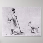Van Gogh - Der Ziegenherd Poster (Vorne)