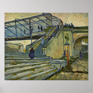 Van Gogh - Die Brücke von Trinquetaille Poster