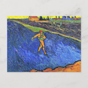 Van Gogh - Die Dusche, berühmtes Bild, Postcard Postkarte