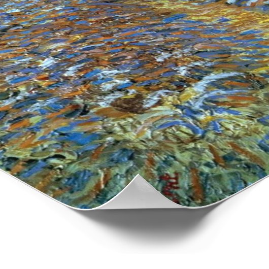 Van Gogh - Die Dusche (Dusche mit Einstellung der  Poster (Ecke)