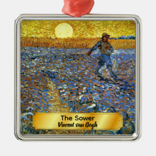 Van Gogh - Die Dusche Ornament Aus Metall