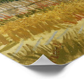 Van Gogh - Die Ernte Poster (Ecke)