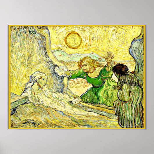 Van Gogh - Die Erziehung von Lazarus Poster (Vorne)