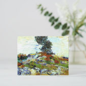 Van Gogh - Die Felsen mit Eichenbaum, schöne Kunst Postkarte (Stehend Vorderseite)