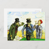 Van Gogh - Die Getränke, berühmte Gemälde,  Postkarte (Vorne/Hinten)