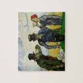 Van Gogh, die Getränke, Vintager Post-Impressionis Puzzle (Vertikal)