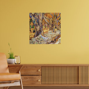 Van Gogh - Die großen Platanen, Poster