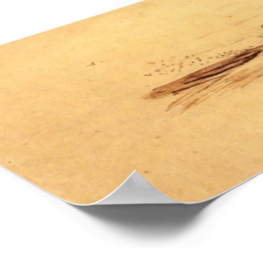 Van Gogh - Die Höhle von Machpelah Poster (Ecke)