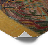 Van Gogh - Die italienische Frau Poster (Ecke)