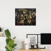 Van Gogh - Die Kartoffelesser Poster (Heimbüro)
