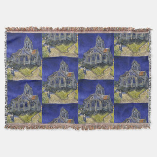 Van Gogh Die Kirche in Auvers Blauer Himmel Kunst Decke