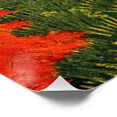 Van Gogh: Die Langlois-Brücke in Arles Poster (Ecke)