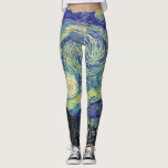 Van Gogh Die Leggings der Sternennacht<br><div class="desc">Von unserem Lieblingskünstler Van Gogh erschaffene Kunst. Nehmen Sie The Starry Night zu Ihrem Yoga-Kurs,  Coffee Shop oder zum Joggen! The Starry Night von Vincent Van Gogh Juni 1889</div>