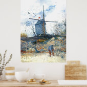 Van Gogh: Die Mühle von Galette Poster (Küche)