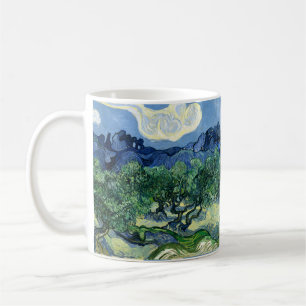 Van Gogh Die Olivenbäume Landschaftsmalerei Kaffeetasse