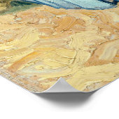 Van Gogh - Die Schafe (nach der Mühle) Poster (Ecke)