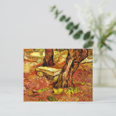 Van Gogh - Die Steinbank Postkarte (Stehend Vorderseite)